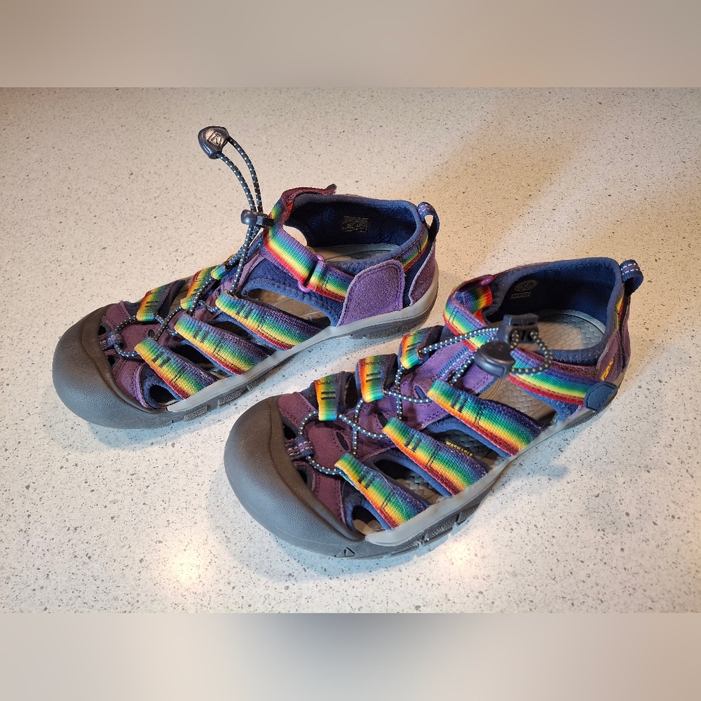 Women's Size 6 Keen Purple Sandals Outdoor Adjustable Comfort